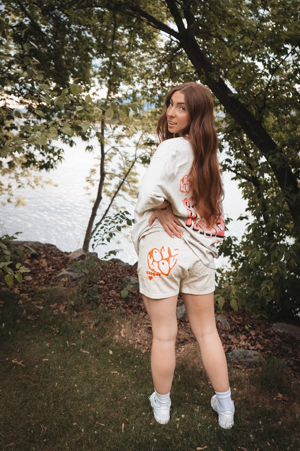 Model is wearing a Size Small Short